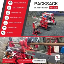 PACKSACK DIAMANTINA FL-200 EQUIPO PARA MINERIA 