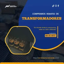 COMPRAMOS TRANSFORMADORES 