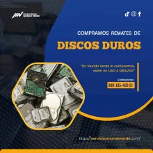 COMPRAMOS DISCOS DUROS 