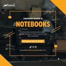  Notebook en desuso Nosotros te la compramos al instante