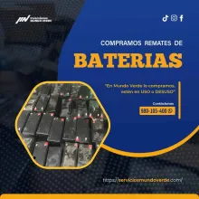 COMPRAMOS BATERIAS