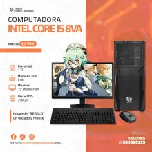 Computadora buena bonita y rápida