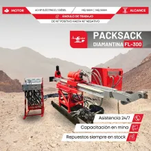 PACKSACK DIAMANTINA FL-200 EQUIPO PARA INDUSTRIA MINERA 