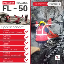  PACKSACK HIDRÁULICA FL50 equipo para mineria 