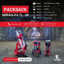 PACKSACK HIDRÁULICA FL50 equipo para mineria 