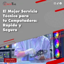  Ensamblaje y Reparación de Computadoras Rápido Seguro y con Garantía