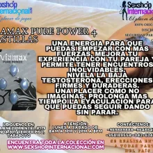 UNA ENERGIA PARA QUE PUEDAS EMPEZAR CON MAS FUERZAS MEJORA TU EXPERIENCIA CON TU PAREJA Y PERMITE TENER ENCUENTROS INOLVIDABLES.