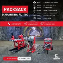 PACKSACK DIAMANTINA FL100 equipo para industria minera 