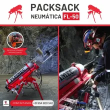PACKSACK NEUMÁTICA FL50 trabajos en superficie 