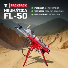 PACKSACK NEUMÁTICA FL50 equipo para industria minera 