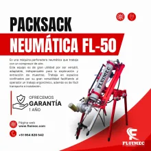 PACKSACK NEUMÁTICA FL50 trabajos en superficie 