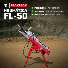 PACKSACK NEUMÁTICA FL50 trabajos en superficie 