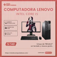 Tu nueva computadora lista para trabajar y jugar