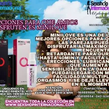 opciones para que ambos disfruten es minilove lub y retardante