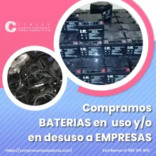 TIENES BATERIAS EN DESUSO LO COMPRAMOS 
