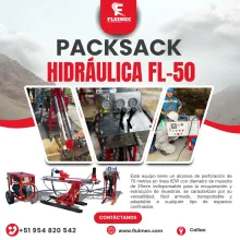 PACKSACK HIDRÁULICA FL50 equipo para industria minera 