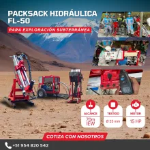 PACKSACK HIDRÁULICA FL50 mineria 