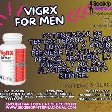 VIGRX FOR MEN POTENCIADOR SEXUAL Y TESTOSTERONA EN TARAPOTO SEXTOYS