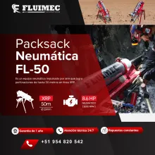 PACKSACK NEUMÁTICA FL50 trabajos en superficie 