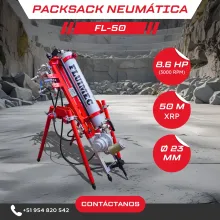PACKSACK NEUMÁTICA FL50 equipo para industria minera 