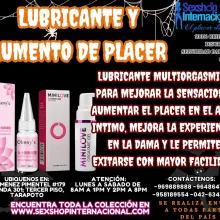 LUBRICANTES PARA MEJORAR EL PLACER EN LA DAMA TARAPOTO SEXTOYS