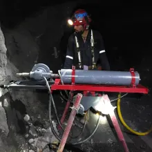 Perforadora Diamantina - Mineria 