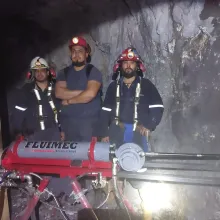 Perforadora Diamantina - Mineria 