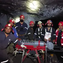 Perforadora Diamantina - Mineria 