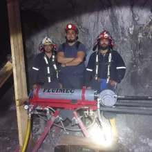 Perforadora Diamantina - Mineria 