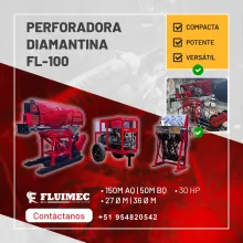 PERFORADORA PACKSACK FL-100 trabajos en superficie 