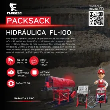 PERFORADORA PACKSACK FL-100 Explora hasta 150 m en AQ y 50 m