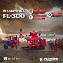 PERFORADORA PACKSACK FL-300 Explora hasta 300 m en NQ y 100 