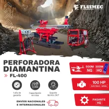 PERFORADORA PACKSACK FL- 400 equipos para mineria 